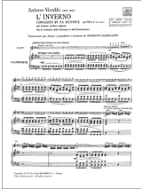 Concerto en fa min. L'inverno - F. 1 n° 25 - Flûte/Piano - VIVALDI